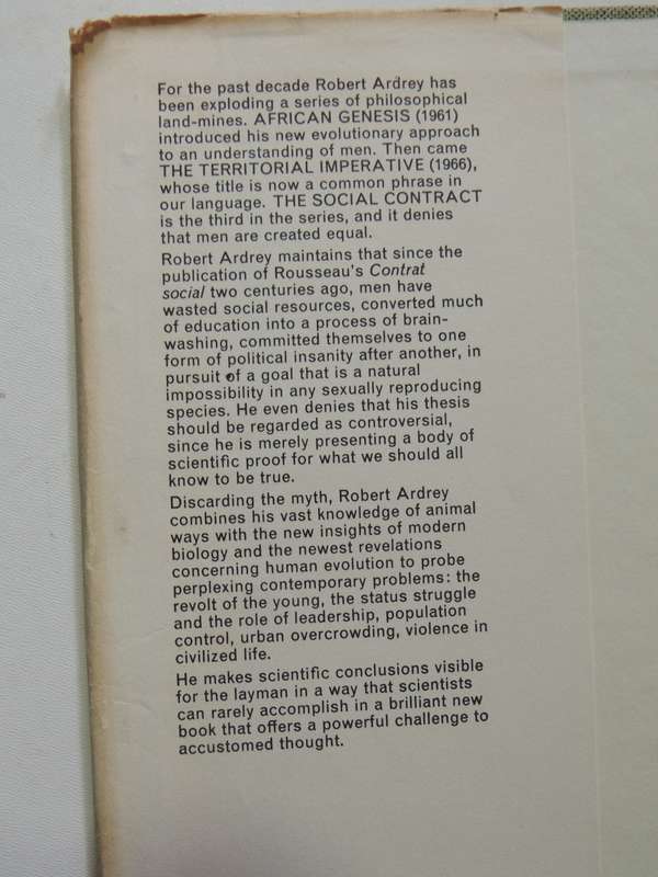 The Social Contract - Robert Ardrey