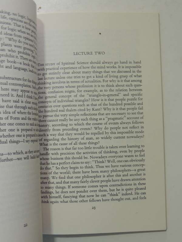 Human and Cosmic Thought- Rudolf Steiner  1977