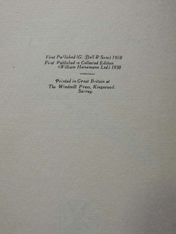 Flying Corps Headquarters 1914-1918- Maurice Baring