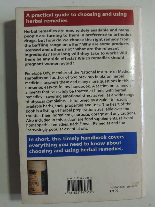 Handbook of Over the Counter Herbal  Medicines- Penelope Ody