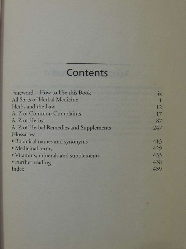Handbook of Over the Counter Herbal  Medicines- Penelope Ody