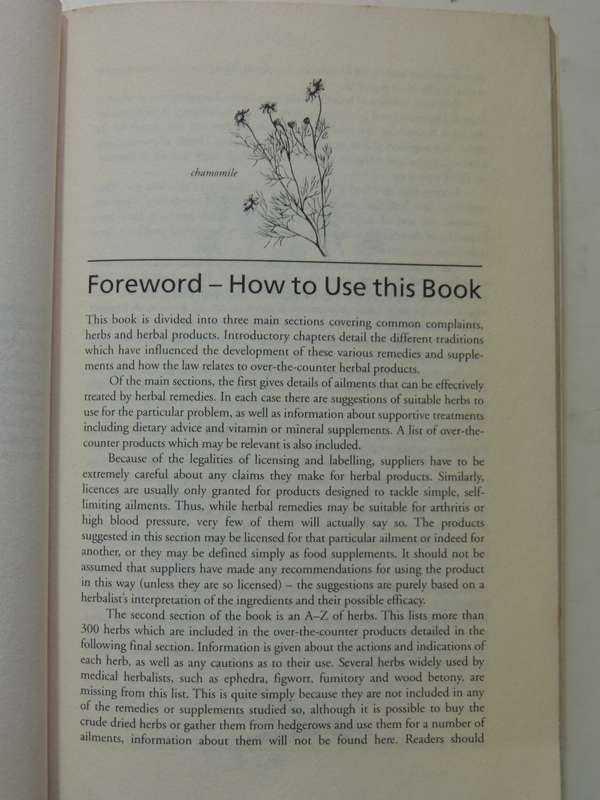 Handbook of Over the Counter Herbal  Medicines- Penelope Ody