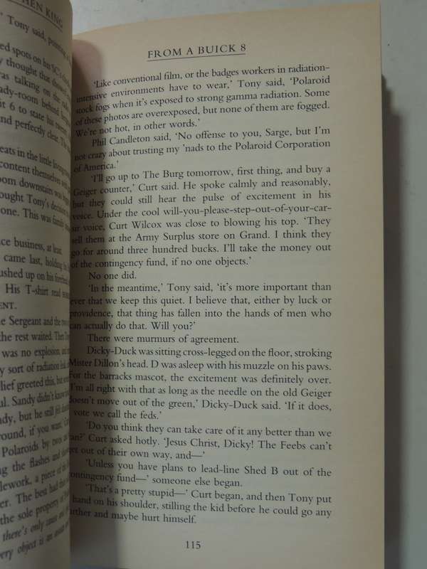 From A Buick 8 - Stephen King