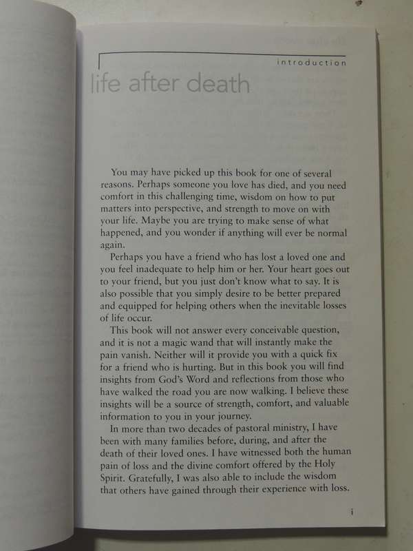 Life After Death, Rediscovering Life after the Loss of a Loved One- Tony Cooke