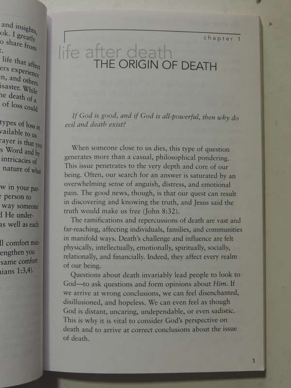 Life After Death, Rediscovering Life after the Loss of a Loved One- Tony Cooke