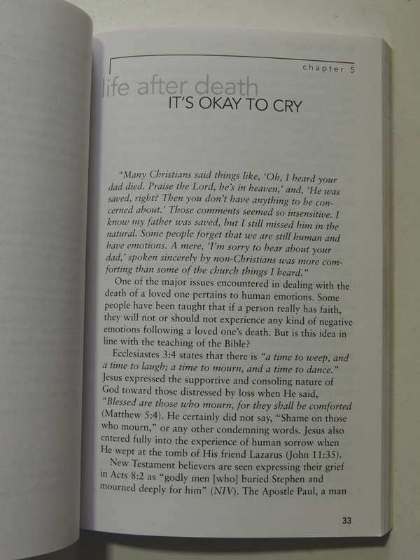 Life After Death, Rediscovering Life after the Loss of a Loved One- Tony Cooke