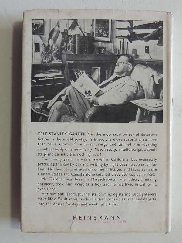 The Case Of The Backward Mule - Erle Stanley Gardner   1st British Ed 1955