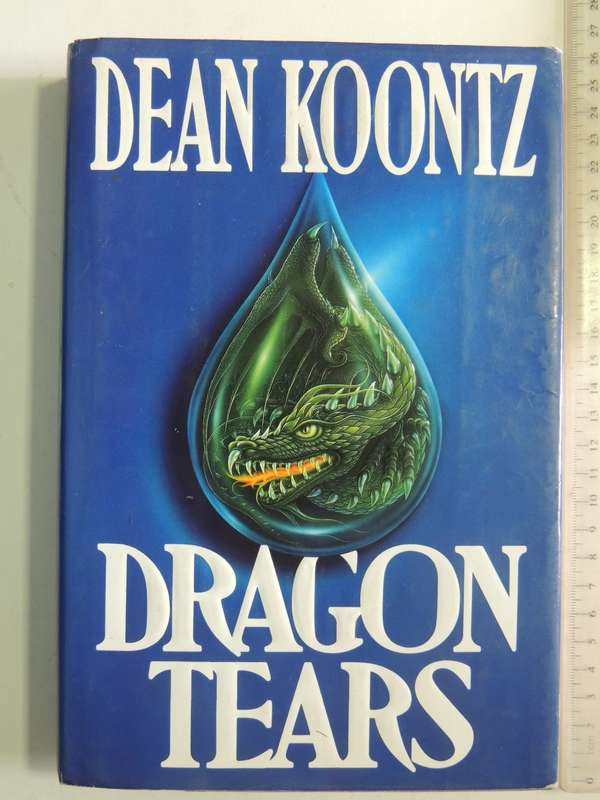 Dragon Tears - Dean Koontz     1st Edition & Ex-library