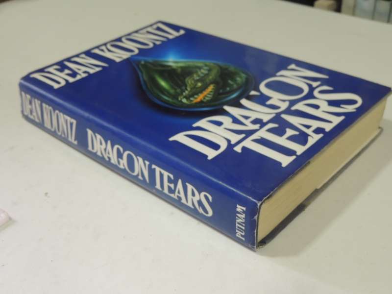Dragon Tears - Dean Koontz     1st Edition & Ex-library