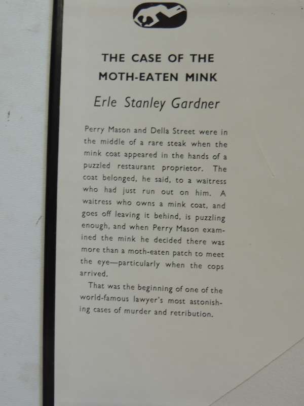 The Case Of The Moth-Eaten Mink - Erle Stanley Gardner   1st British Ed 1958