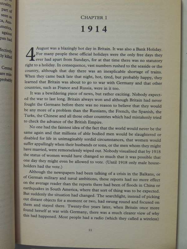 World War One: A Narrative - Philip Warner