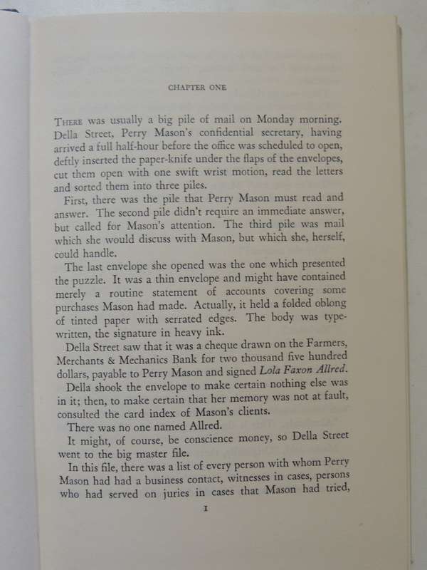 The Case Of The Lazy Lover- Erle Stanley Gardner    1st British Ed 1954