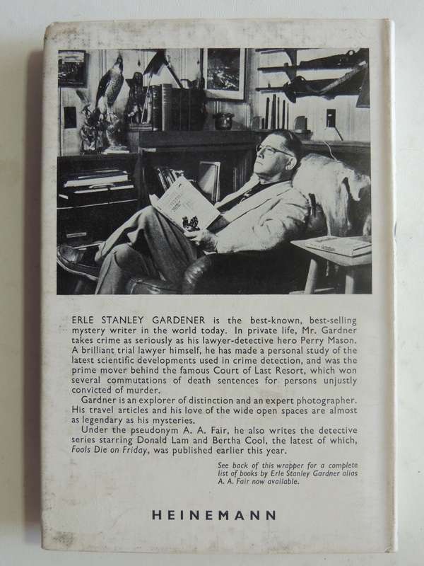 The Case Of The Cautious Coquette - Erle Stanley Gardner  1st British Ed 1955