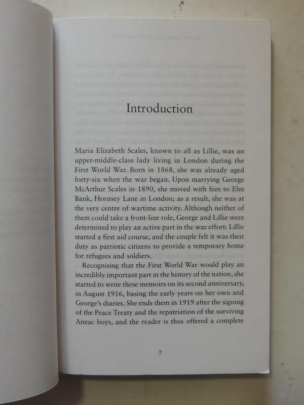 A Home Front Diary 1914-1918 - Lillie Scales