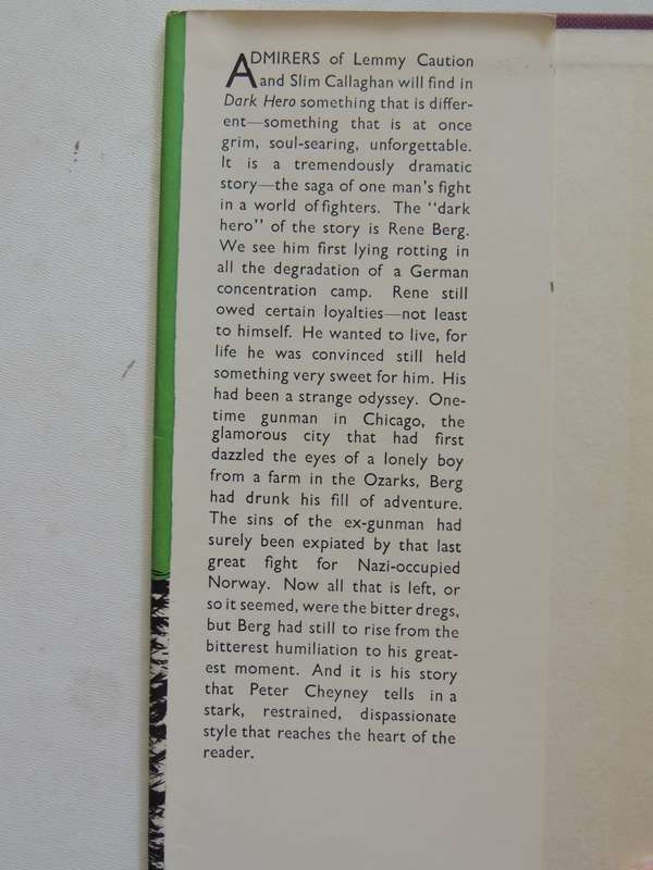 Dark Hero - Peter Cheyney