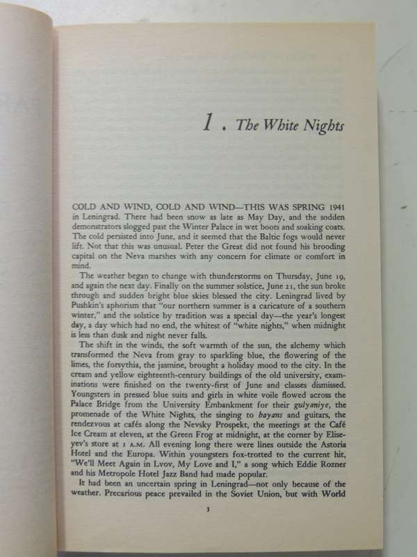The 900 Days: The Siege Of Leningrad- Harrison E. Salisbury