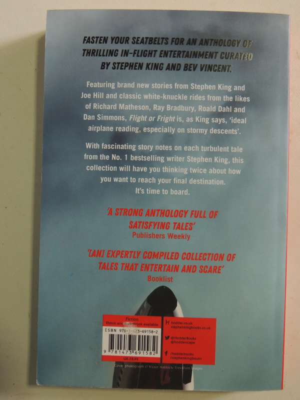 Flight Or Fright - ed Stephen King & Bev Vincent