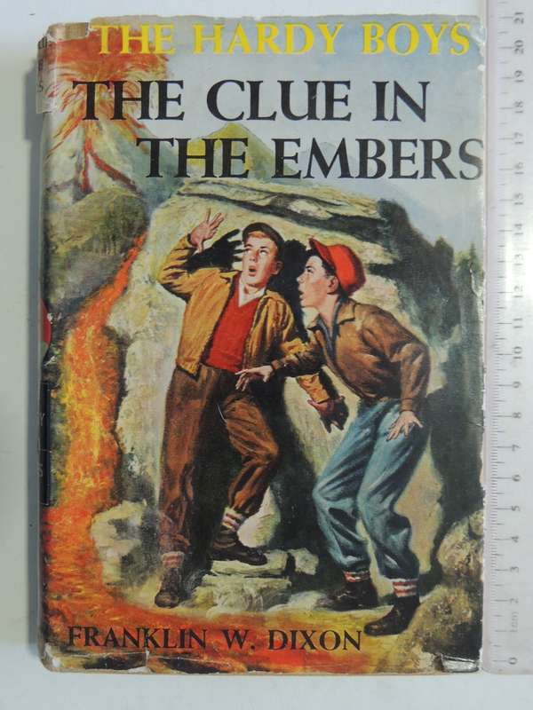 The Clue In The Embers - Franklin W. Dixon   Circa 1950s