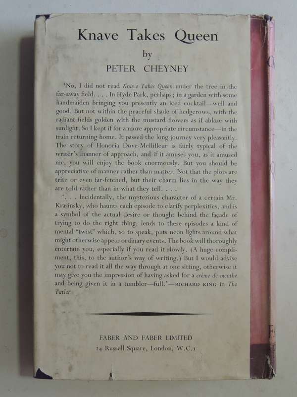 Knaves Takes Queen - Peter Cheyney