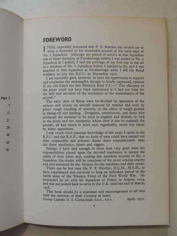 Skill And Devotion: Personal Reminiscence Of The Famous No 2 Squadron, Royal Flying CorpsPE Butcer