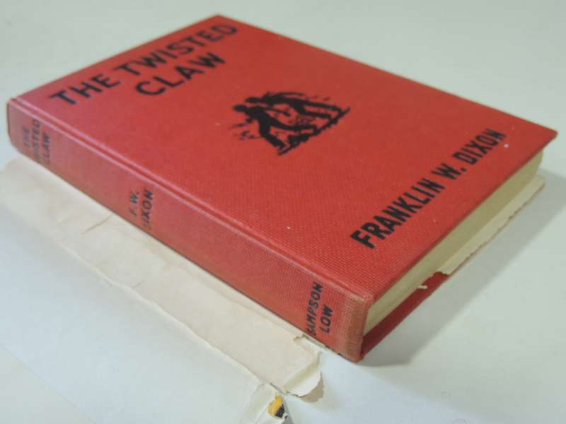 The Twisted Claw - Franklin W. Dixon     Circa 1950s English Edition