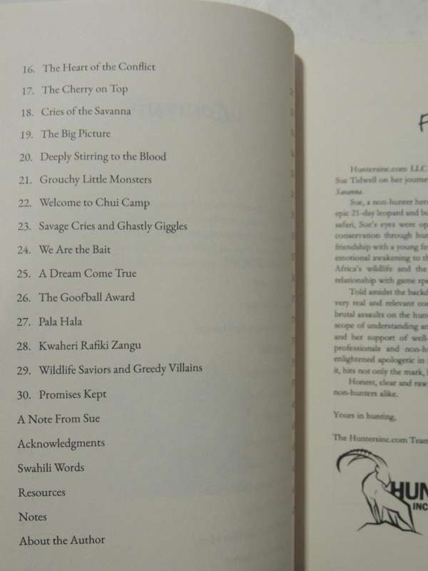 Cries Of The Savanna - Sue Tidwell