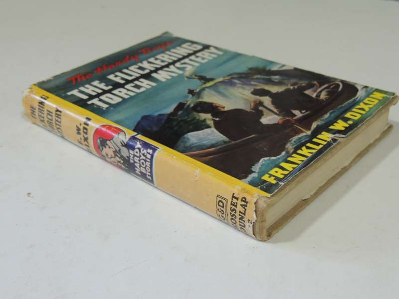 The Flickering Torch Mystery  - Franklin W. Dixon   Circa 1950s