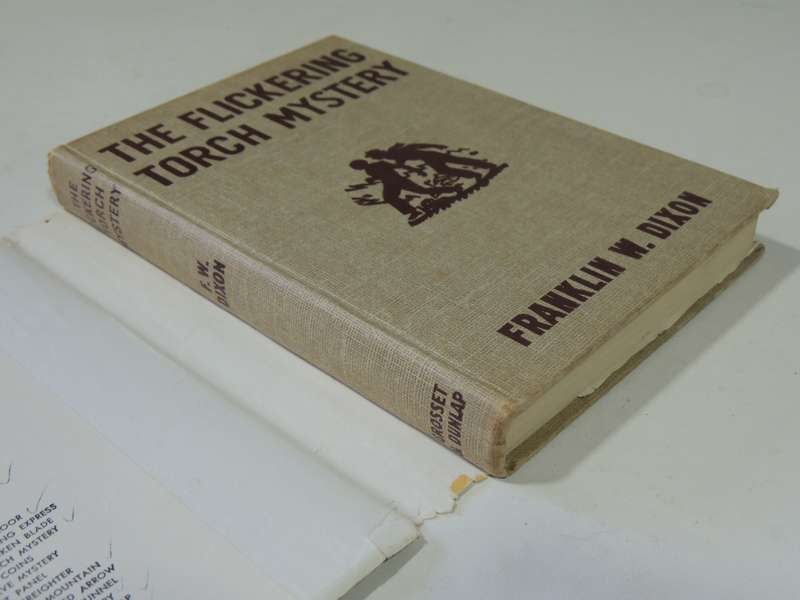 The Flickering Torch Mystery  - Franklin W. Dixon   Circa 1950s