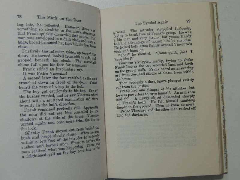 The Mark On The Door - Franklin W. Dixon   Circa 1950s