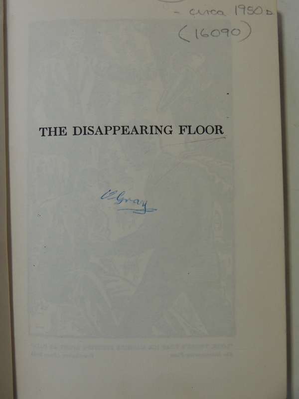 The Disappearing Floor - Franklin W. Dixon   Circa 1950s