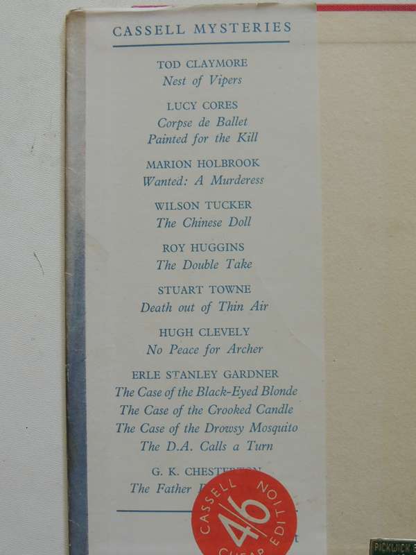 The Case Of The Gold-Digger's Purse - Erle Stanley Gardner     First British Ed 1957