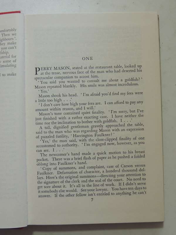 The Case Of The Gold-Digger's Purse - Erle Stanley Gardner     First British Ed 1957