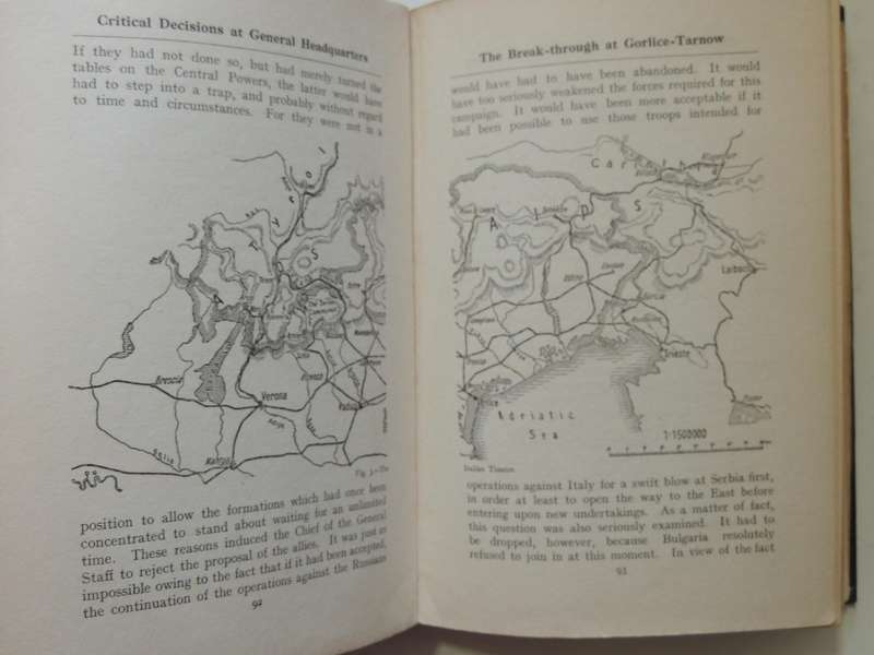 General Headquarters 1914-1916 And Its Critical DecisionsGeneral -  Erich Von Falkenhayn  1919