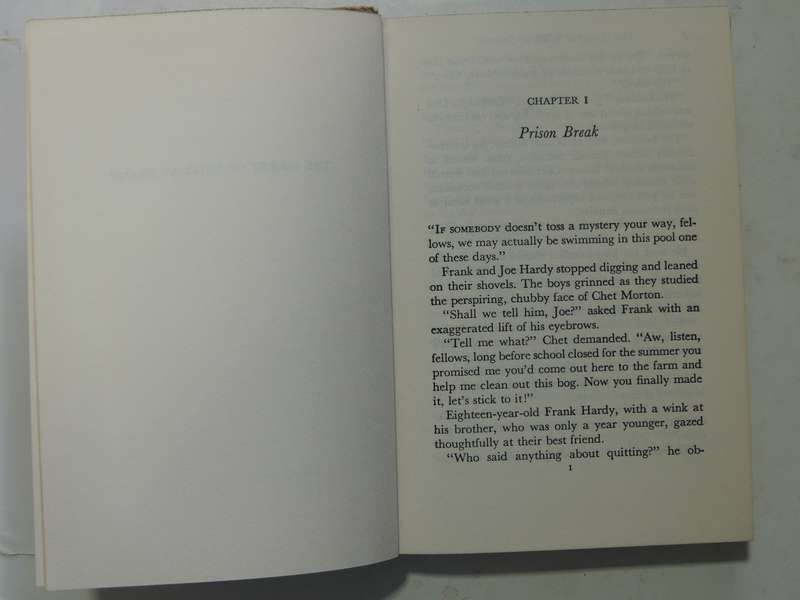 The Secret Of Wildcat Swamp  - Franklin W. Dixon   Circa 1950s