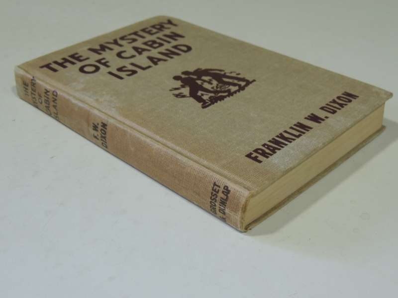 The Mystery Of Cabin Island - Franklin W. Dixon    Circa 1950s