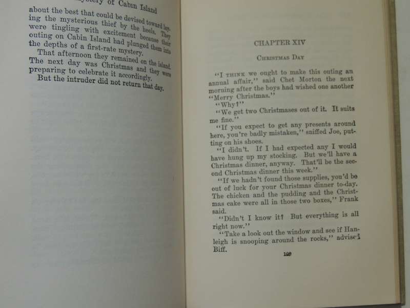 The Mystery Of Cabin Island - Franklin W. Dixon    Circa 1950s