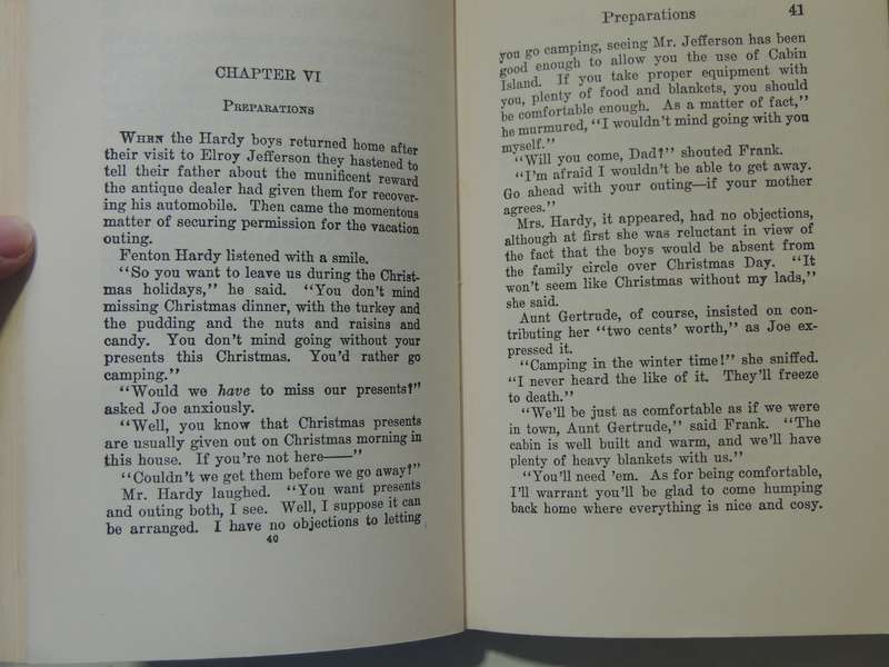 The Mystery Of Cabin Island - Franklin W. Dixon    Circa 1950s