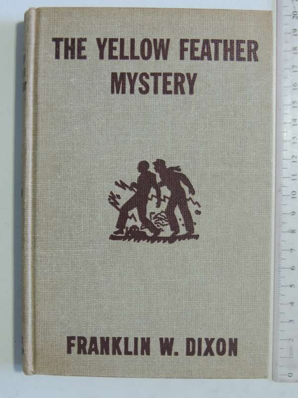 The Yellow Feather Mystery  - Franklin W. Dixon   Circa 1950s