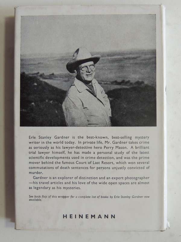 The Case Of The Angry Mourner - Erle Stanley Gardner   First British Ed 1958