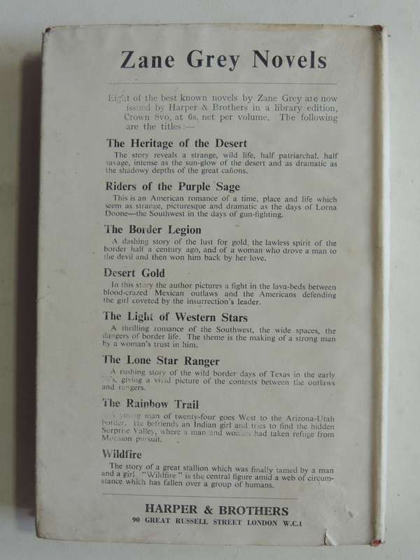 Riders Of The Purple Sage - Zane Grey   1949