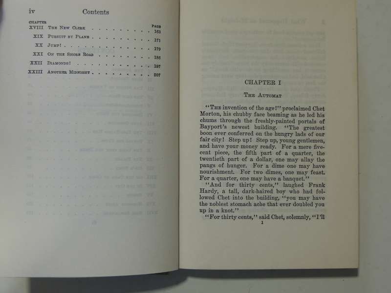 What Happened At Midnight -  Franklin W. Dixon    Circa 1950s