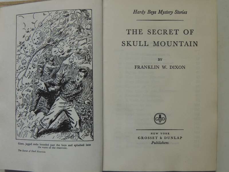 The Secret Of Skull Mountain - Franklin W. Dixon  Circa 1950s