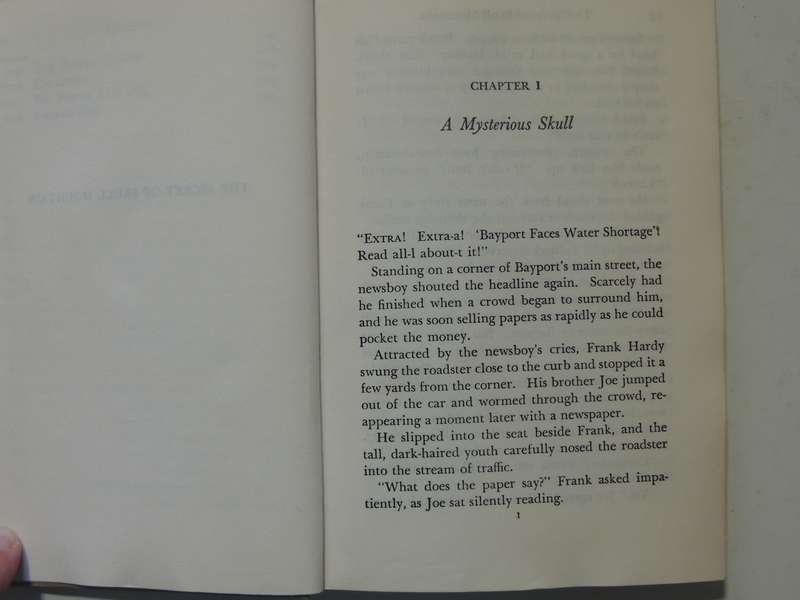 The Secret Of Skull Mountain - Franklin W. Dixon  Circa 1950s