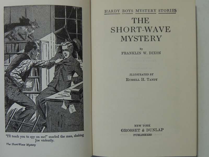 The Short-Wave Mystery - Franklin W. Dixon   Circa 1950s