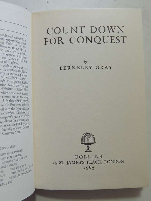 Count Down For Conquest - Berkeley Gray