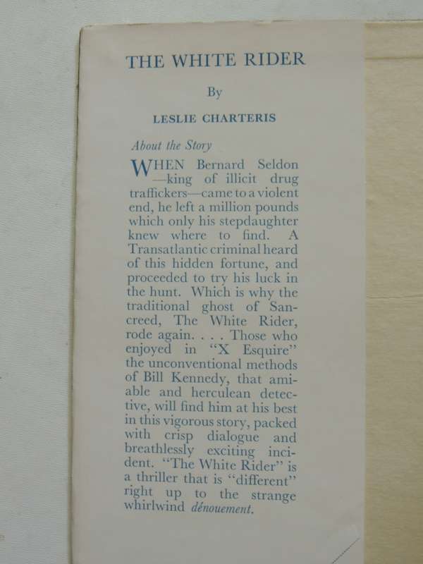 The White Rider - Leslie Charteris