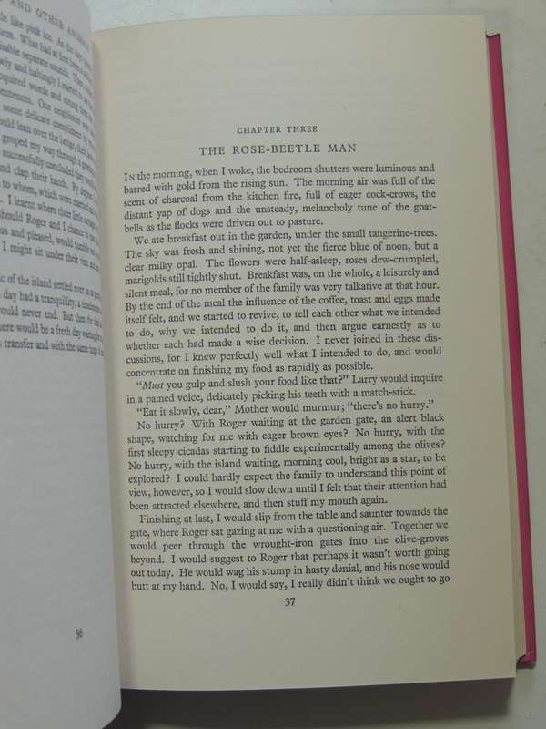 My Family And Other Animals - Gerald Durrell     1st Edition 4th Impression 1957
