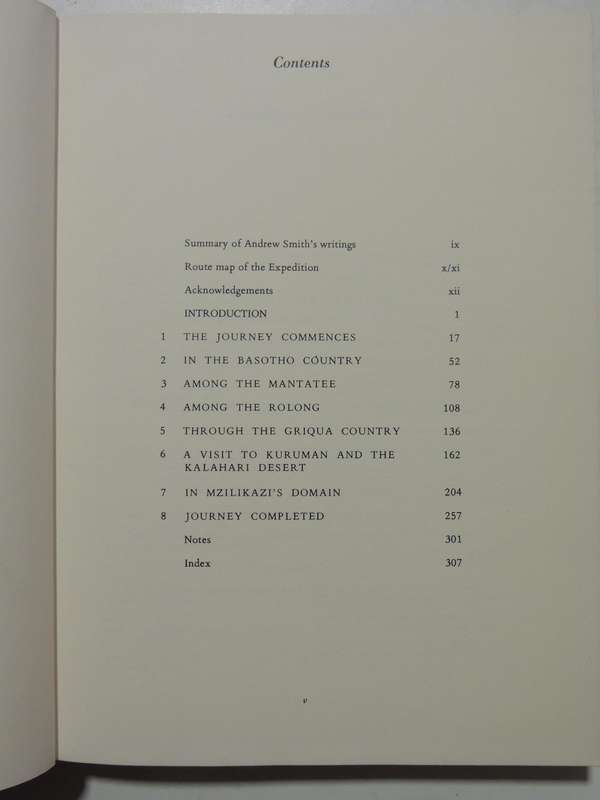 Andrew Smith's Journal Of His Expedition Into The Interior Of South Africa / 1834-36ed William F. L