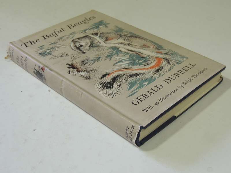 The Batful Beagles- Gerald Durrell, with 40 Illustrations by Ralph Thompson    First Ed. 1954