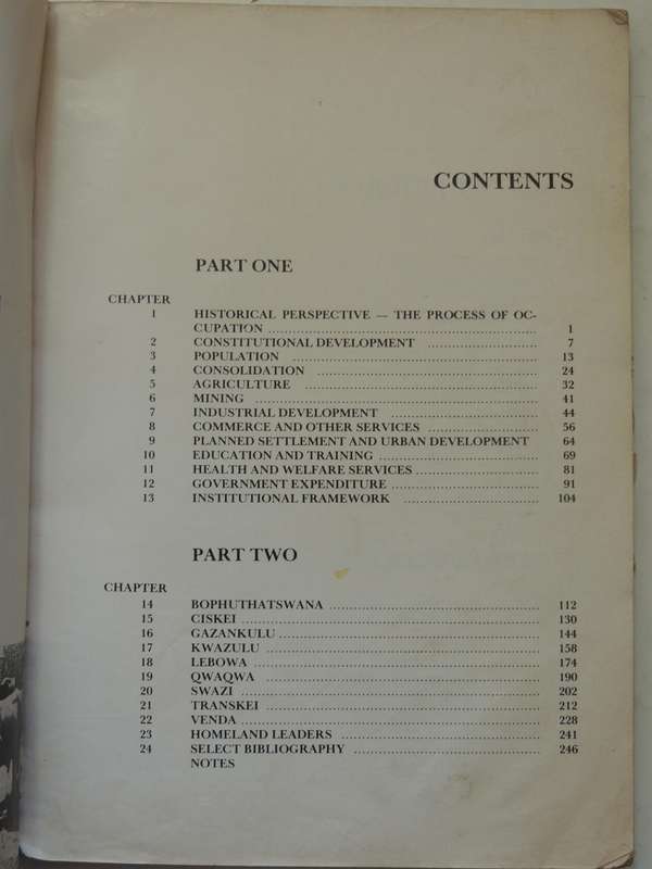 Blackhomelands In South Africa  - T. Malan & P.S. Hattingh   (As Is)